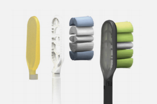 Cap parțial acoperit cu lipici